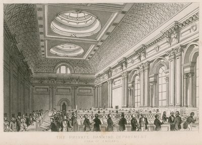 Bank of England, Private Banking Department af English School