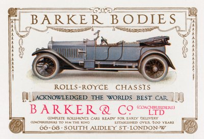 Barker Bodies af English School