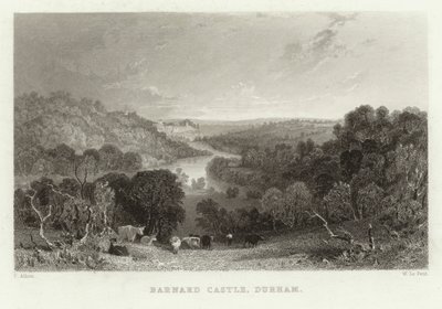 Barnard Castle, Durham af English School