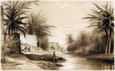 Basra, ca. 1834-37 (tegning) af English School