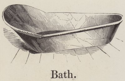 Bath (indgravering) af English School