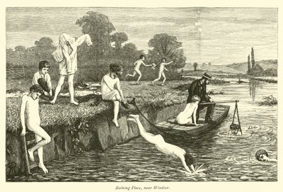 Badested, nær Windsor af English School