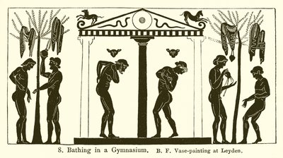 Badning i et gymnasium af English School