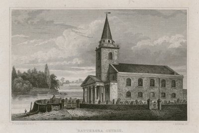 Battersea Church, Surrey af English School