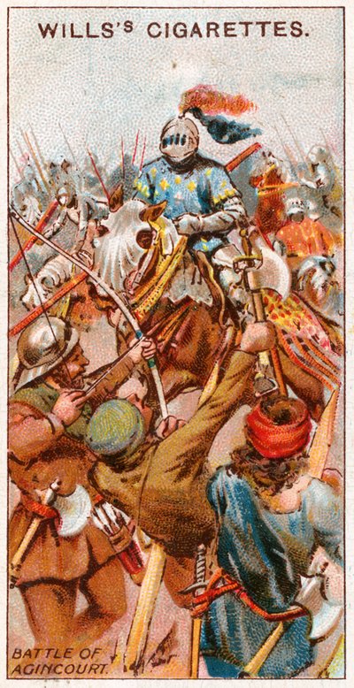 Slaget ved Agincourt af English School