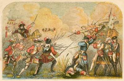 Slaget ved Blenheim af English School