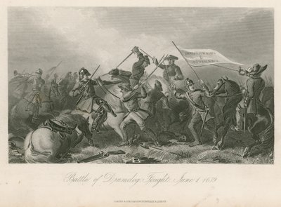 Slaget ved Drumclog, udkæmpet, 1. juni 1679 af English School