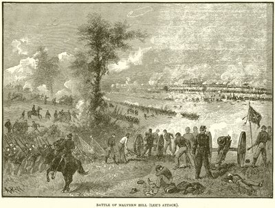 Slaget ved Malvern Hill (Lees Attack) af English School