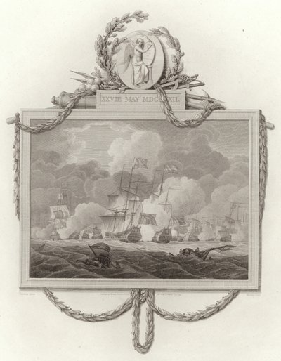 Slaget ved Solebay, 28. maj 1672 af English School