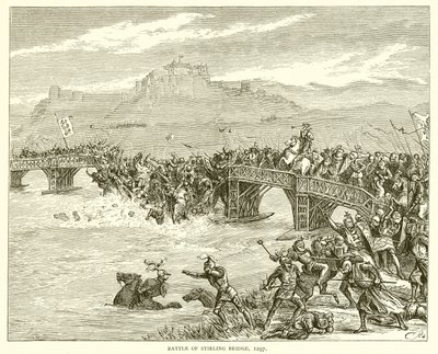 Slaget ved Stirling Bridge, 1297 af English School