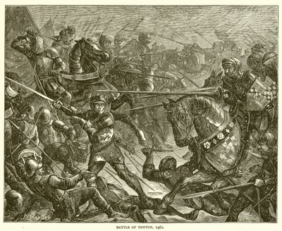 Slaget ved Towton, 1461 af English School