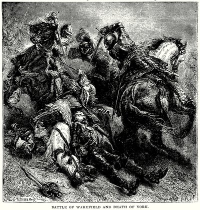 Slaget ved Wakefield og Death of York af English School