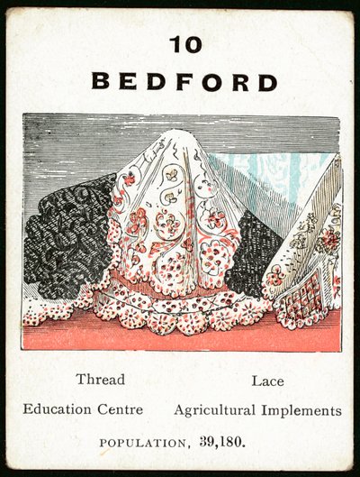 Bedford (farve litho) af English School