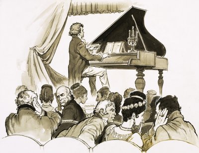 Beethoven - komponisten der ikke kunne høre. af English School