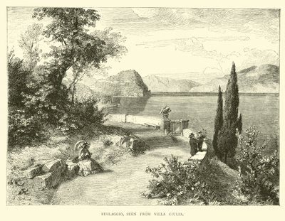 Bellaggio, set fra Villa Giulia af English School