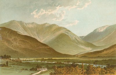 Ben Cruachan fra Dalmally af English School