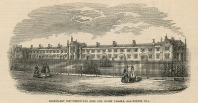 Velvillig institution for ældre og svagelige skræddere på Haverstock Hill af English School