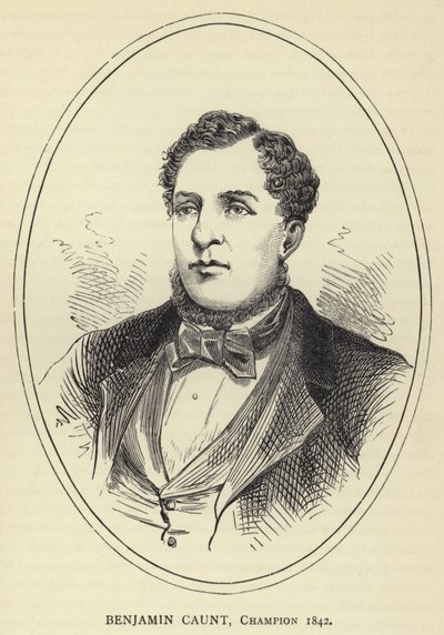 Benjamin Caunt, Champion, 1842 af English School