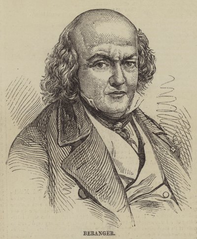 Beranger (engraving) af English School