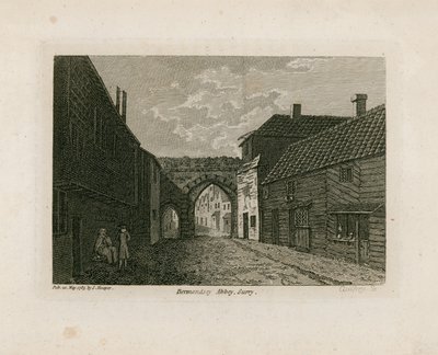Bermondsey Abbey i Surrey af English School