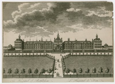 Bethlehem Hospital (gravering) af English School