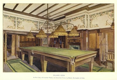 Billard værelse af English School
