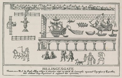 Billingsgate, 1598 af English School