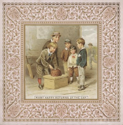 Geburtstagskarte von English School