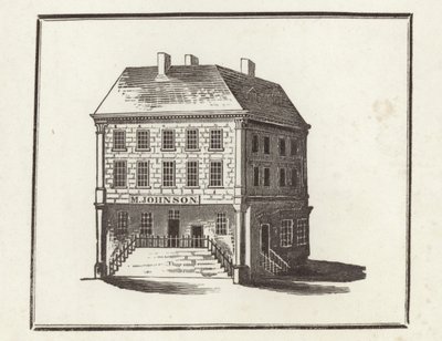 Dr. Johnsons fødested, Litchfield, Staffordshire af English School