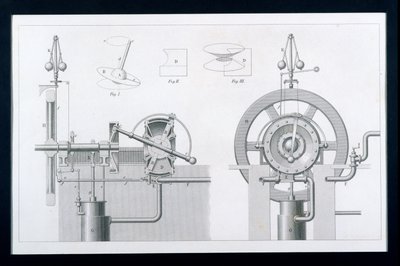 Bishops Rotary Steam eller Disc Engine fra Cyclopaedia of Useful Arts & Manufactures, redigeret af Charles Tomlinson, ca. 1880