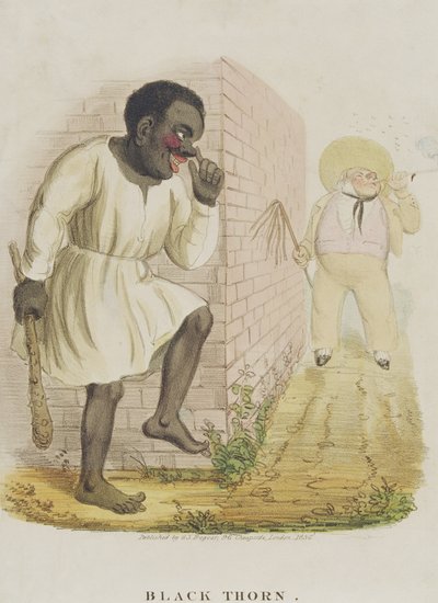 Schwarzdorn, 1836 von English School