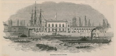Blackwall Thames Steamer af English School