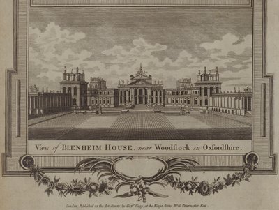 Blenheim Palace, Woodstock, Oxfordshire af English School