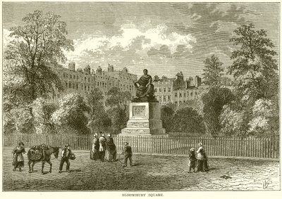 Bloomsbury Square af English School