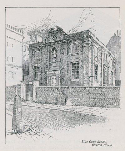 Blue Coat School på Caxton Street af English School