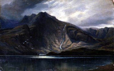 Blue Mountains (olie om bord) af English School