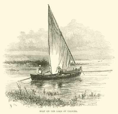 Båd på Galilæasøen af English School