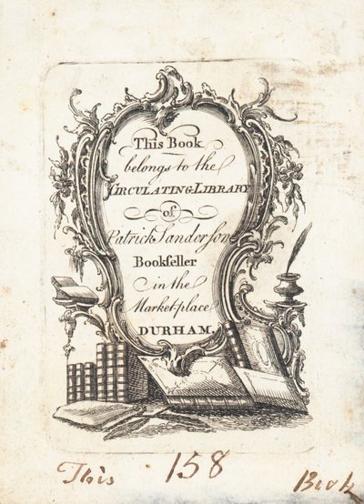 Buchplatte, Patrick Sanderson von English School