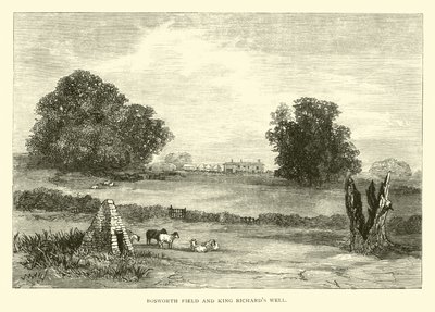 Bosworth Field og King Richards Well af English School
