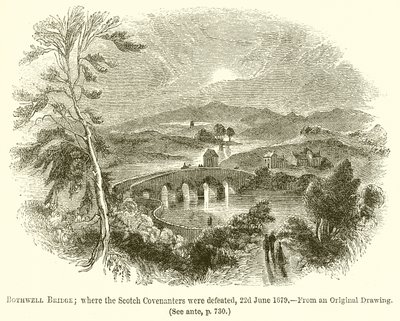 Bothwell Bridge; hvor de skotske pagter blev besejret, 22. juni 1679 af English School