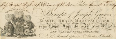 Købt af Joseph Greves af English School