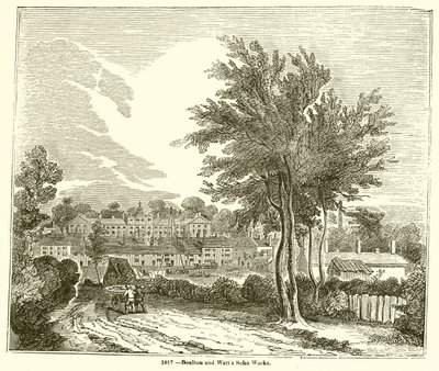 Boulton og Watts Soho Works af English School