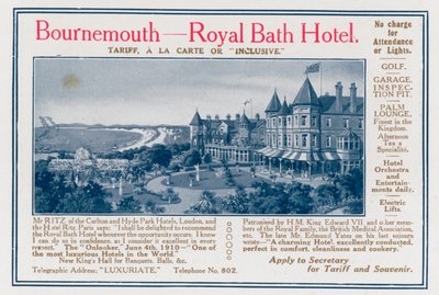 Bournemouth - Royal Bath Hotel af English School