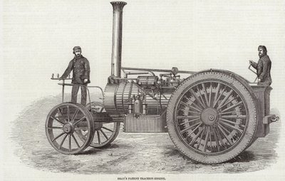 Brays Patent Traction Engine af English School