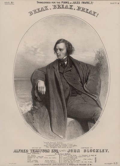 Pause Pause Pause! af Tennyson (farve litho) af English School