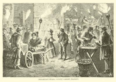 Morgenmadsbod, Covent Garden Market af English School