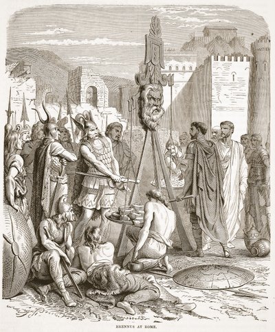 Brennus i Rom af English School