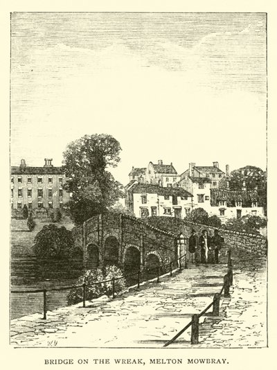 Bridge on the Wreake, Melton Mowbray af English School