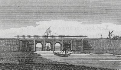 Bridgewater Aquednet (gravering) af English School