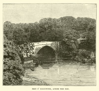 Brig o Balgownie, på den anden side af Don af English School